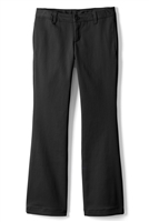Wholesale Girl's School Uniform Straight Leg Pants in Black