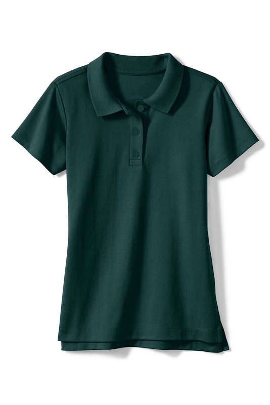 36 Pieces Bulk Girls School Uniform Knit Polo Green