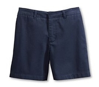 Wholesale Girl's School Uniform Shorts in Navy Blue