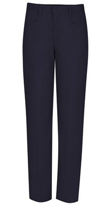 Wholesale Girl's School Uniform Stretch Pencil Skinny Pants in Navy Blue by Size