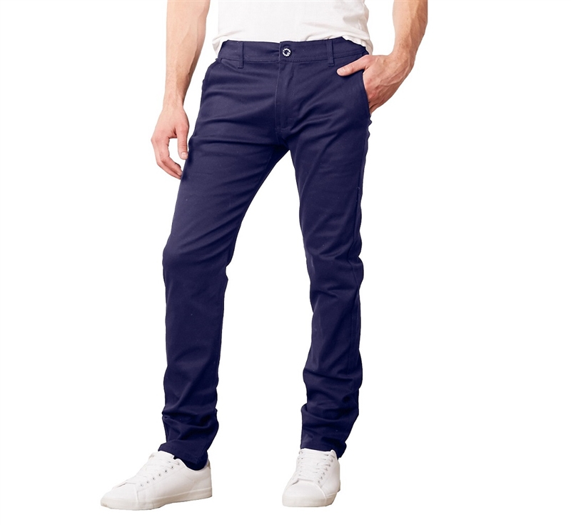 Buy Ben Sherman Dark Blue Tapered Fit Pleated Trousers for Men Online   Tata CLiQ Luxury